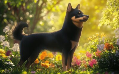 Les criteres de jugement du Shiba Inu noir et feu en competition