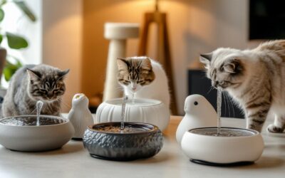 Budget et qualité : fontaine silencieuse pour le chat, comparatif et solutions économiques