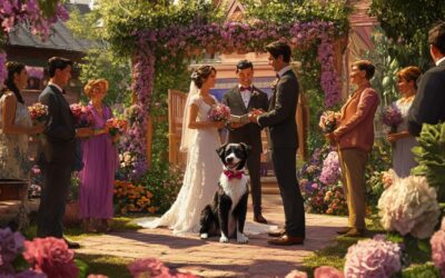 Intégrer son chien au mariage : conseils et astuces pour harmoniser sa tenue avec votre thème